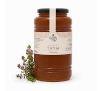 L'Abella Mel Miel de Tomillo 100% Natural, Bote de 3000g | Miel Pura de Abeja Recolectada Artesanalmente en Valle Jalón, Costa Blanca, España, Producto Premium