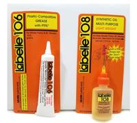 Labelle 2pak Lubricante de aceite + grasa PTFE* Lubricante para "N" Athearn, Atlas, Bachmann, Broadway Limited, Kato, Rivarossi, Con-Cor, Micro-Train y todos los modelos "Z", etc. no se puede comprar