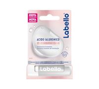 Labello Ácido Hialurónico Lip Hydratation Plus Rosé 5,2 g, Bálsamo Labial Ultra Ligero con Ácido Hialurónico para Labios Rellenados y 24 Horas de Hidratación