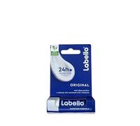 Labello Bálsamo labial Classic Care 4,8 g - Bálsamo labial clásico con manteca de karité para hasta 24 horas, sin aceites minerales ni parafinas