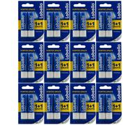 Labello Lápiz Cuidado de Labios Original 12 x 2 Pieza 4,8g 24H Cuidado Sin