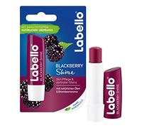 LABELLO Blackberry Shine - Lápiz de labios con brillo rojo y pigmentos brillantes, cuidado de labios sin aceites minerales, 4,8 g