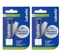 Labello Duo - Bálsamo labial Classic Care 4 x 4,8 g (2 paquetes de 2 piezas)