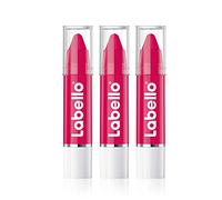 Labello Lips2Kiss - Bálsamo de labios (3 x 3 g), color intenso