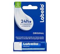 LABELLO Original (1 x 4,8 g), bálsamo labial enriquecido con aceites naturales y textura cremosa, cuidado de labios, hidratación duradera durante 24 horas
