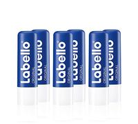 Labello Original lápiz labial en pack de 6 (6 x 4,8 g), cuidado de labios para labios naturalmente hermosos, bálsamo labial sin aceites minerales que protege contra la desecación