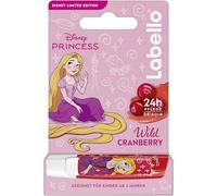 Labello Wild Cranberry Limited Disney Princess Edition - Bálsamo labial perfumado con aroma afrutado, bálsamo labial nutritivo para niños a partir de 3 años (4,8 g)