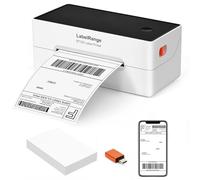 LabelRange - Impresora de Etiquetas de Comercio electrónico, Impresora térmica Bluetooth, Impresora térmica 4x6 Compatible con Android, iOS, Windows, Amazon, Ebay, Shopify, Etsy, USPS, Barco Pirata,