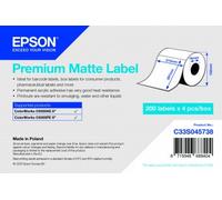 Epson Premium Matte Label - Die Cut Roll: 210mm x 297mm, 200 Etiquetas