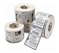 Labels, Zebra, Sintético, PolyE 3100T Gloss, An: 50.8 mm, Al: 25.4 mm, L: 200 mm, Diám: 76 mm