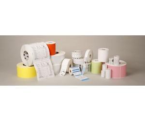 Labels, Zebra, Sintético, Z-Ultimate 3000T Plata, An: 101.6 mm, Al: 50.8 mm, Prof: 127 mm, Diám: 25.4 mm