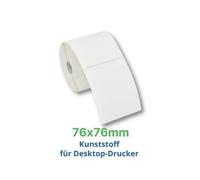 Labels, Zebra, Sintético, Z-Ultimate 3000T Silver, An: 76.2 mm, Al: 76.2 mm, Prof: 127 mm, Diám: 25.4 mm