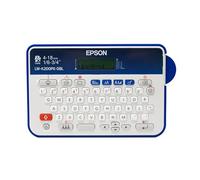 LABELWORKS Epson LW-K200PX-DBL - Etiquetadora de teclado QWERTY portátil para el hogar y pasatiempos - Artesanía, organiza y personaliza - Impresora azul oscuro