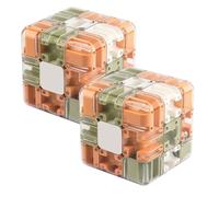 Laberinto 3D De Gran Tamaño: Juguete De Ingenio Entretenido, Rompecabezas De Alta Dificultad, Rompecabezas De Cubo Mágico 3D con Forma De Bola, Juguete For Entrenar La Mente Y La Conciencia(2pcs)