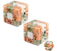 Laberinto 3D Grande: Rompecabezas De Cubo Mágico 3D, Rompecabezas De Bola, Rompecabezas De Entrenamiento Cerebral, Cultiva El Pensamiento Lógico(2pcs)