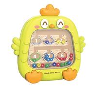 Laberinto de color magnético para niños - Juego de para contar animales, juego de pensamiento fácil de viajar, tabla de aprendizaje interactiva para practicar la coordinación mano-