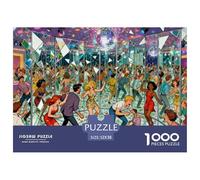 Laberinto de Espejos abarrotado Puzzle De Madera Impermeable DIY Puzzles De 1000 Piezas para Adultos Imposible Rompecabezas Juegos Desafiantes