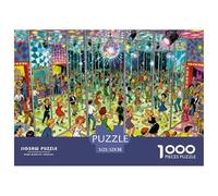 Laberinto de Espejos abarrotado Puzzle De Madera Impermeable DIY Puzzles De 1000 Piezas para Adultos Imposible Rompecabezas Juegos Educativos