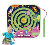 Laberinto de perlas magnéticas | Juguetes educativos para la promoción temprana - STEM Juguete educativo | Para viajes, escuela, coche, fiestas, sala de juegos, niñas, educación en el hogar, noches