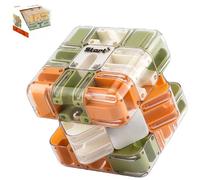 Laberinto grande 3D Puzzle Maze Cube, Engaging Brain Teaser Toy, Spatial Awareness Brain Training Toy, Educational Focus Game Gift for Stress Relief & Logic Development (A)