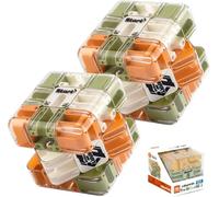 Laberinto grande 3D rompecabezas de maze cube, 2 en 1 de laberinto de bolas de cubo mágico, juego de rompecabezas de laberinto 3D, juego de laberinto interactivo, juguete educativo regalo