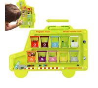 Laberinto Magnético Colores y Números - Actividades de Clasificación por Colores y Numeración, Juego Educativo Tri Motricidad Fine Initiation a las Matemáticas de 2 a 6 Años