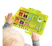 Laberinto magnético, juego de asignación de colores con tabla de aprendizaje, juguete de aprendizaje de matemáticas para promover la motricidad fina con ejercicios lógicos para niños y niñas de 2 a 6