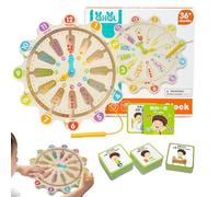 Laberinto Magnético - Reloj Laberinto Magnético Juegos De - Juego De Emparejar Madera Clasificación por Colores Juguetes Educativos Habilidades Motoras Material Escolar para