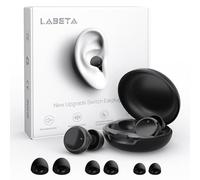 Labeta Tapones para los oídos de concierto para reducción de ruido, tapones ajustables para los oídos, auriculares de silicona de varios tamaños, 3 modos de alivio de ruido para enfoque, estudio,