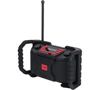 Labgear - Radio Dab/Dab+ y FM de Labgear, Altavoz Bluetooth Resistente al Agua, Radio Digital de Sonido estéreo portátil, Radio Dab con Pantalla LED Grande, Carga USB, Altavoces estéreo Bluetooth