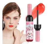Labial Líquido | Brillo Labial con Efecto Mate | Maquillaje Líquido Mate Vino Larga Duración Resistente al Agua para Fiestas Citas Reuniones