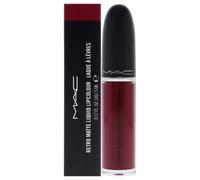 Labial - MAC - Color líquido mate retro - Rojo intenso - Acabado mate - 5 ml