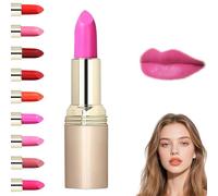 Labial Resistente A Las Copas Y A La Decoloración, Labial Suavizante, Labia Mate En Formato Lápiz, Labia Hidratante Y Brillante Para Mujer, De Larga Duración. (06# Morado)