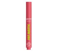 NYX Professional Makeup Fat Matte Lip Balm, 11 Pink Puff, 2g | Enriquecido con Aceite de Frambuesas y Polvos de Tapioca, Suavidad Extrema y Sensación Cómoda y Ligera, Fat Matte