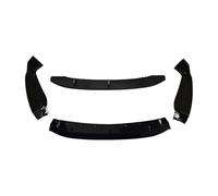 Labio Alerón 4 Uds para X6 F16 M50i M50d XDrive35i 50i 30d 40d para M-Sport 2014-2019 Separador De Parachoques Delantero Alerón Difusor Bodykit Delantero Spoiler