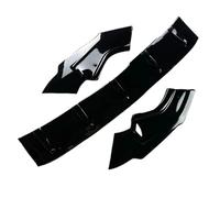 Labio Alerón para Golf MK7 MK7.5 R para R-Line para GTI para GTD 13-20 para Maxton Style Difusor De Parachoques Delantero Protector De Alerón Divisor Delantero Spoiler