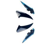 Labio de carrocería Alerón de Parachoques Trasero C118 Compatible con Mercedes Clase CLA W118 2019-2020 CLA250 CLA180 CLA200 ABS, 2 Unidades