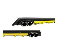 Labio de carrocería Kit de Deflector de alerón de plástico ABS para Renault Megane 4 HB(Model 3)