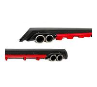 Labio de carrocería Kit de Deflector de alerón de plástico ABS para Renault Megane 4 HB(Model 4)