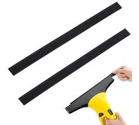 Labio de goma para aspiradora de ventanas Kärcher - 2 piezas Kärcher - Accesorios - Labios de extracción de 280 mm compatible con Kärcher WV2 WV5, para cristal, ventanas, azulejos, puertas de ducha