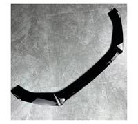 Labio De Parachoques Delantero Para VW Para Golf 7 MK7 Para GTI Para GTD 2013-2017 3 Unidades Divisor De Parachoques Delantero Difusor De Parachoques Alerón Kit De Carrocería Alerón Delantero(Gloss Bl