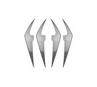 Labio del Parachoques Parachoques Delantero Y Lateral para Serie 3 G20 G21 LCI Sport 2023 Alerón Parachoques Delantero(Carbon Fiber Look)