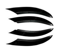 Labio Delantero Alerón Parachoques Delantero Divisor Rejilla Entrada Aire Cubierta Embellecedora para Clase C W205 S205 A205 C205 C200 C220d C300 2018-2021(4pcs Gloss Black)