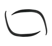 Labio Delantero Alerón Parachoques Delantero Divisor Rejilla Entrada Aire Cubierta Embellecedora para Clase C W205 S205 A205 C205 C200 C220d C300 2018-2021(2pcs Carbon Look)