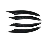 Labio Delantero para Benz Clase C W205 S205 A205 C205 C200 C220d C300 2018-2021 Alerón Parachoques Delantero Divisor Rejilla Entrada Aire Cubierta Labio(4pcs Carbon Look)