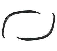 Labio Delantero para Benz Clase C W205 S205 A205 C205 C200 C220d C300 2018-2021 Alerón Parachoques Delantero Divisor Rejilla Entrada Aire Cubierta Labio(2pcs Gloss Black)