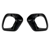 Labio Delantero para Benz para CLA45 para AMG C118 W118 2020 2021 2022 2023 Alerón Parachoques Delantero Hoja Labio Rejilla Inferior Divisor Labios(B Carbon Fibre)