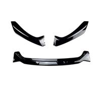Labio Delantero Para BMW Para Serie 1 Para F20 F21 Para M-pack Para 118i 120i 2015-2019 Alerón De Coche Parachoques Delantero Difusor De Labio Cuerpo De Labio Delantero Lip Spoiler(Glossy Black)