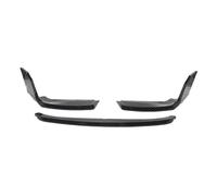 Labio Delantero para BMW Serie 2 para M2 G87 3 Uds 2023 + Parachoques Delantero del Coche Alerón Divisor Difusor Protector Embellecedor(Carbon Fiber Look)
