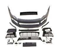Labio Delantero para VW para S&CIROCCO Modificado para & para R 2009-2020 Alerones Delanteros Conjunto Parachoques Delantero Trasero Parrilla Falda Lateral Rodeada